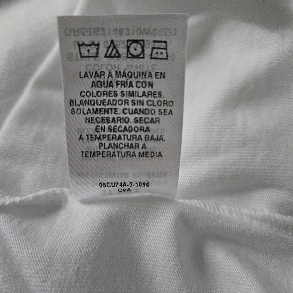 Solid jersey tank white size 3t by garanimals NWT - Picture 5 of 5